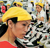 на импорт обуви из Китая и